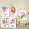 Watercolor Coloring Notebook, Drawing Paper, Coloring Drawing Notebook, DIY Decompression Drawing Notebook