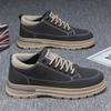 Martin Boots Men's Shoes Spring New Breathable Tooling Shoes Men's Trend Versatile Platform Sports Casual Board Shoes Men