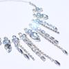 Exaggerated Necklace Design Sense Tassel Multi-Row Rhinestone Neck Chain Personalized Accessories Female Necklace