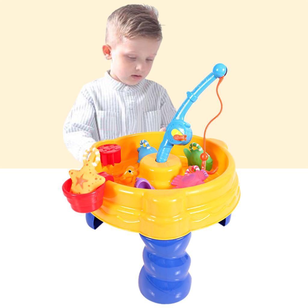 Sand & Water Table Watering Can & Spade Kids Outdoor Garden Sandpit Toy Set