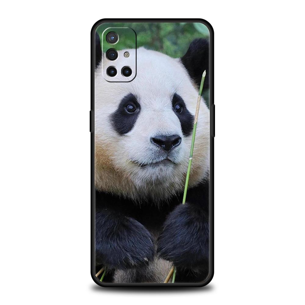 Phone Case For OnePlus 13 12 11 10 9 Pro 9T 13R 12R 10R 9R 9RT 10T 8T 8 Nord 2T CE 2 3 5G N200 N30 Soft Cover Panda