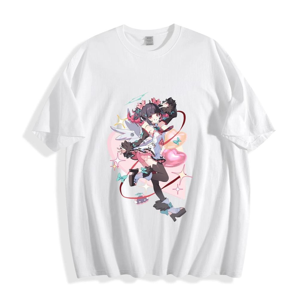 Zenless Zone Zero Qingyi Idol T-Shirt - Kawaii Cyberpunk Magical Girl Unisex Tee