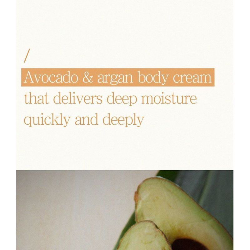 Pretty Skin - Avocado & Argan Body Cream Jar