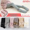 Kids' Spring & Autumn Leggings and Girls' Tights with Baby Spring Socks - Solid Colors, Class A Quality