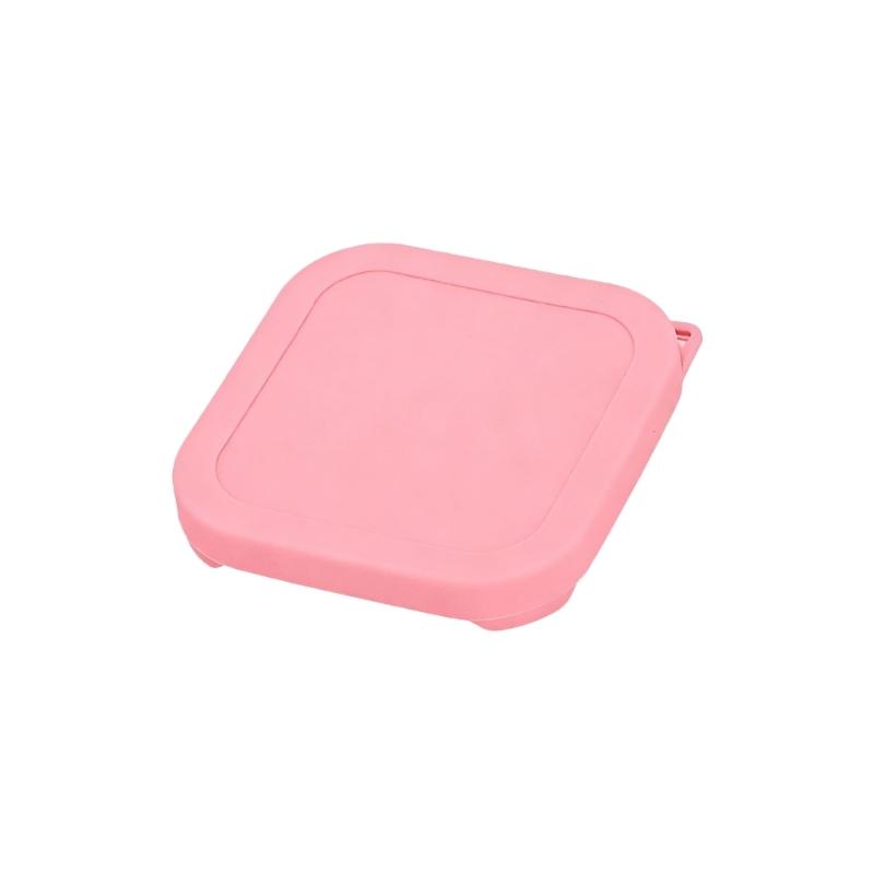 Food Grade Silicone Covers For Leftovers And Meal Preparation Replacement Lids for Square Glass Bowls Containers