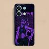 JOJO Jolyne Kujo Phone Case for Xiaomi Redmi Note 14 13 12 11 10 9 S A Pro Plus Lite 5G Black Smartphone Cover Cellphones