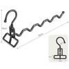 1Pcs Portable Clothes Drying Rack Foldable Clothes Hanger Travel Hotel Wardrobe Drawer Door Mounted Punch-Free Cloth Drying Rack