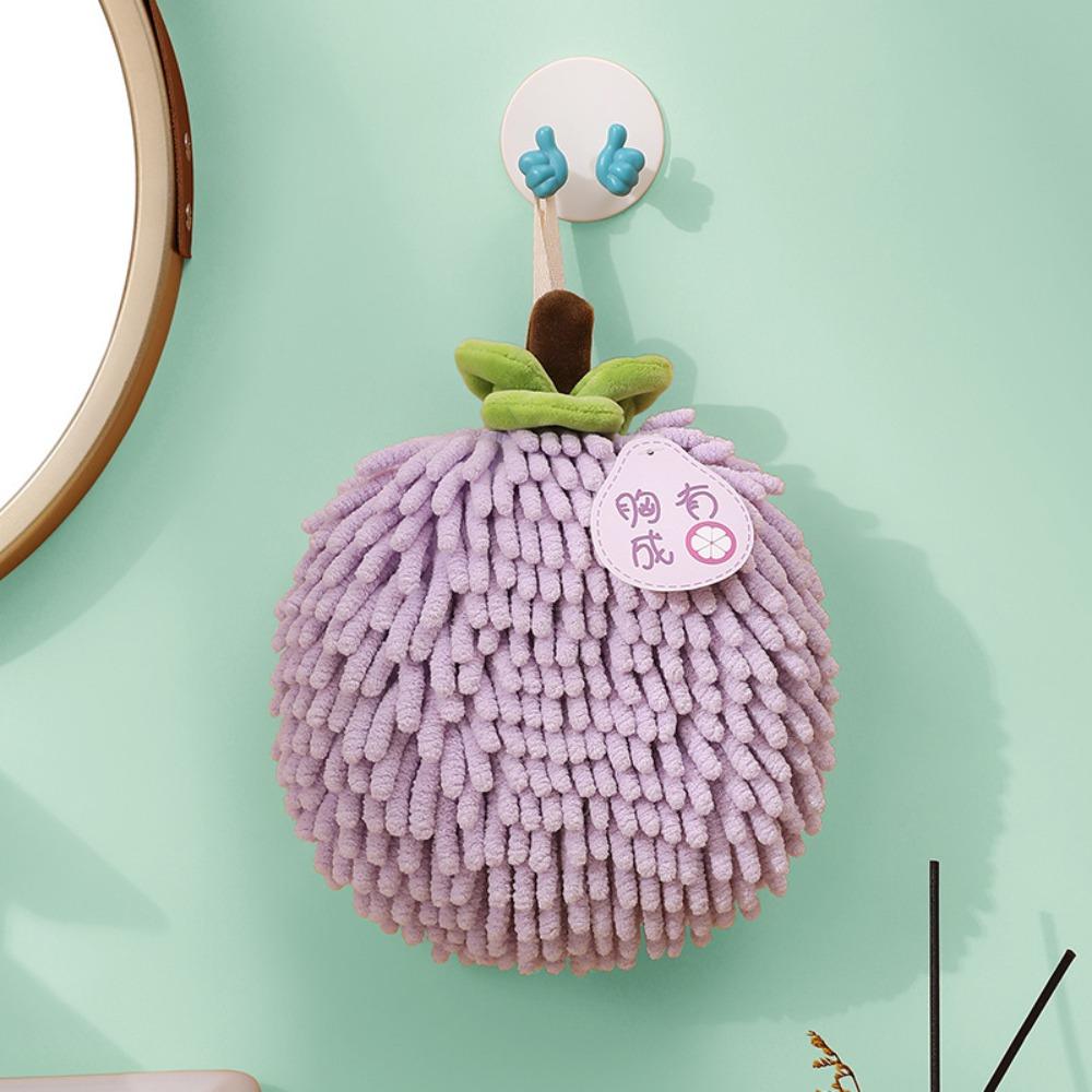 High Quality Absorbent Chenille Handball Towel Fast-Drying Soft Chenille Hand Towels Reusable Wipe Hand Towel Bathroom