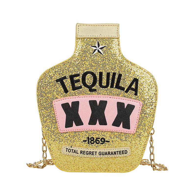 Street Style Sequin Shoulder Bag With Reflective Laser Material For Party Fashion