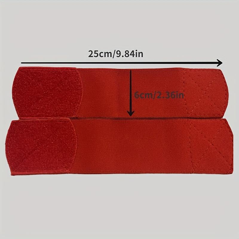 2pcs Soccer Shin Pad Fixing Strap, Ankle Compression Strap, Suitable For Basketball Badminton Running