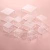 12 PCS Transparent Acrylic Boxes With Cover Plastic Organizer Gift Packing Box Food Candy Storage Container For Home  Display