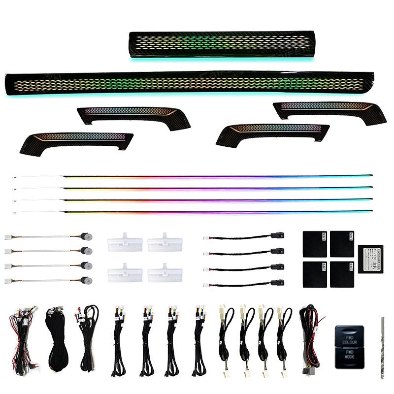 Toyota Prado Dynamic Interior Atmosphere Lights for Modification