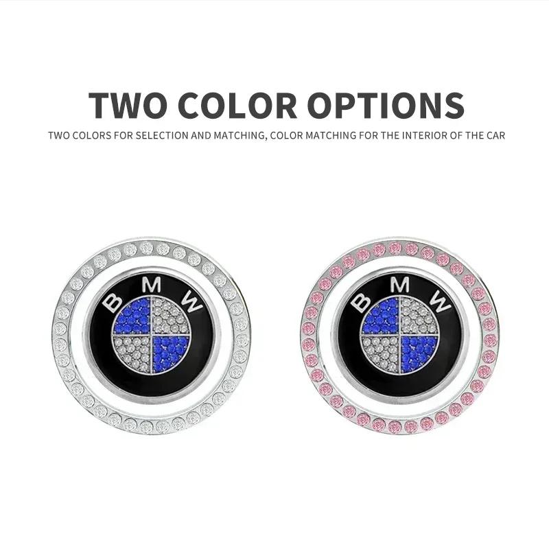 2025 New 1pcs Car Bling One-Click Start Stop Engine Ignition Sticker For BMW M Performance E36 E60 E90 X2 X1 X3 X5 E46 E39 E70 M