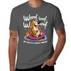 Dog Singing Woof Woof Tshirt Plus Size All Match Tee Shirt