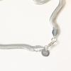 16/18/20/22/24 Inch 6MM Flat Snake Bone Chain Necklace Women Men Wedding Fashion Jewelry Charm Gifts