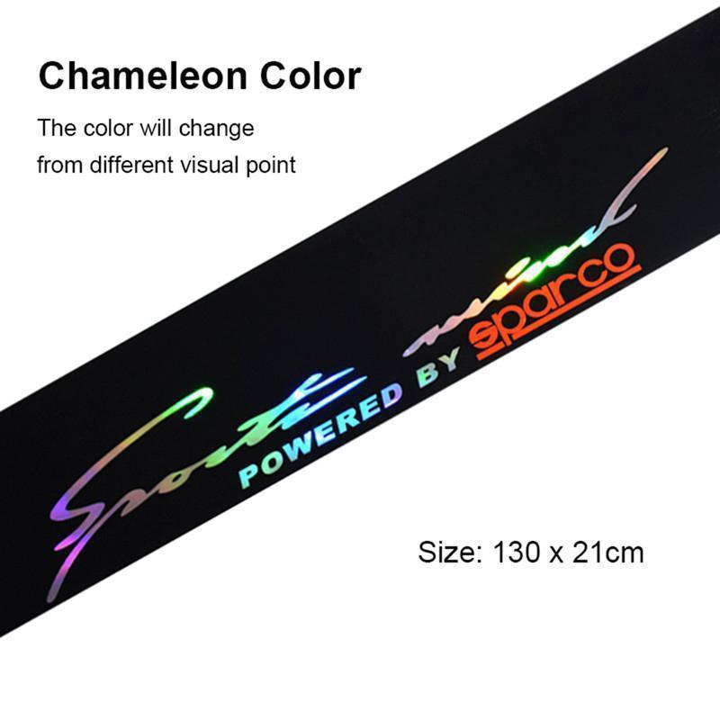 Seven-Color Car Front and Rear Windshield Sunshade Sticker Film