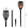 12LED Solar Street Torch - Outdoor Flame Light Simulation for Courtyard Decor