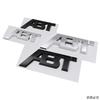 ABS Metal ABT Logo Letters Car Front Grill Emblem Badge Sticker for Volkswagen Golf 7 Sagitar Magotan Bora Tiguan Passat Jetta