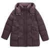 Winter new polyester cotton clothes women's medium and long thickened warm jacket large size winter cotton-padded clothes are fashionable and thin