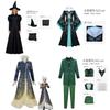 Wicked Elphaba Witch Costume Set For Cosplay Fantasy Role Play