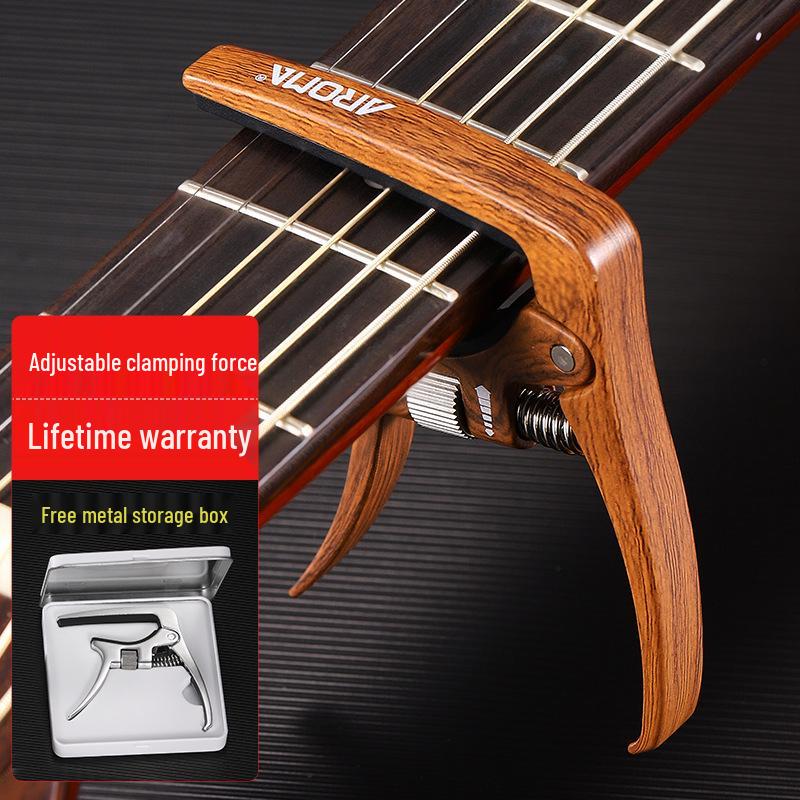 Anoma AC30 Adjustable Electric & Acoustic Guitar Capo with Specific Clamping Force