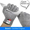 NEW Level 5 Cut Resistant Gloves Gardening Construction Labor Kitchen HPPE Scratchproof/Glass Cutting/Safety Protection