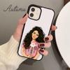 Brunette Blonde Girl Cute Phone Case for iPhone 11 12 13 14 Pro Max mini XR XS SE 2020 6S 7 8 Plus Samsung Galaxy S21 S22 Cover