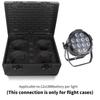 12x18w Battery Light 6in1 Battery LED Flat Par Wireless DMX Remote Control Lights For Outdoors Home Party Disco Wedding Show