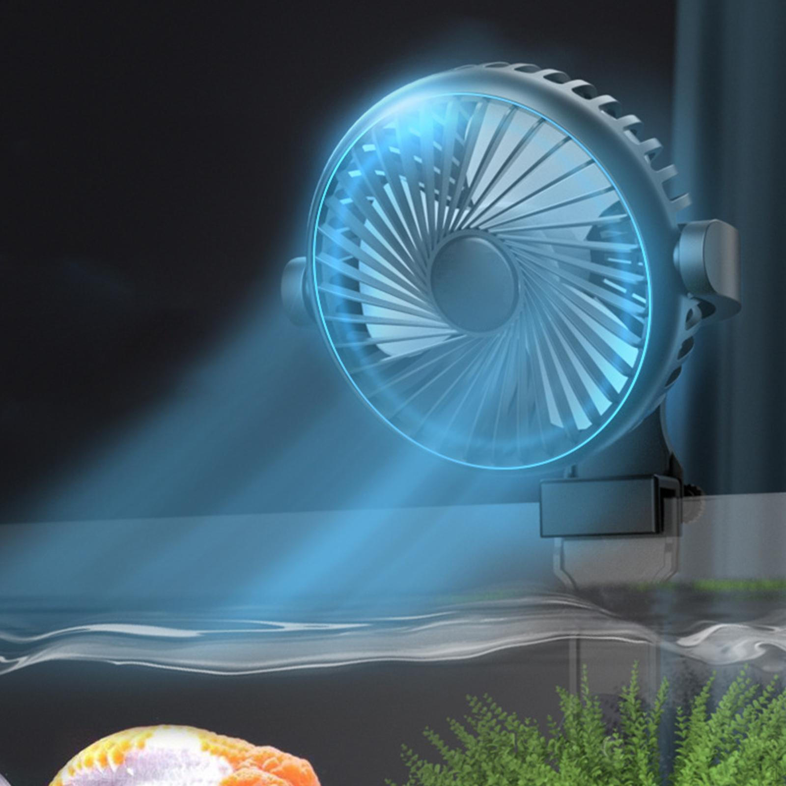 

Аквариумный чиллер для охлаждения аквариума, вращающийся, с зажимом и присоской, тихий вентилятор для воды