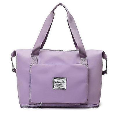 Large-capacity Foldable Travel Bag Dry And Wet Separation Gym Bag