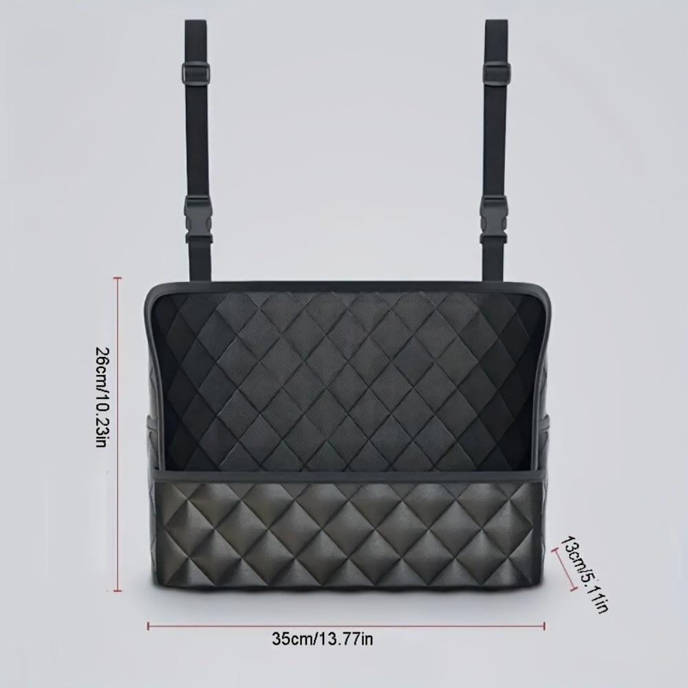 Car Seat Back Storage Bag Hanging Bag Multifunctional Storage Car Seat Tissue Box Storage Bag Car Interior Decoration Supplies