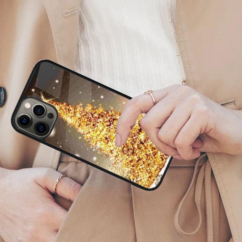 

Christmas Tree New Year Magnetic Phone Case For APPLE iPhone 17 Air 16 14 13 12 Pro Max 15 Plus Wireless Charge MagSafe Cover iPhone 14