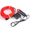 Car Interior Light Strip 2/3/5M Neon Atmosphere Glowing  Electrolum Inescent Light EL Wire Cable