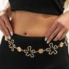 IngeSight.Z 2026 New Bohemia Hollow Out Flower Belly Waist Chain for Women Summer Sexy Bikinis Dress Accessories Body Jewelry