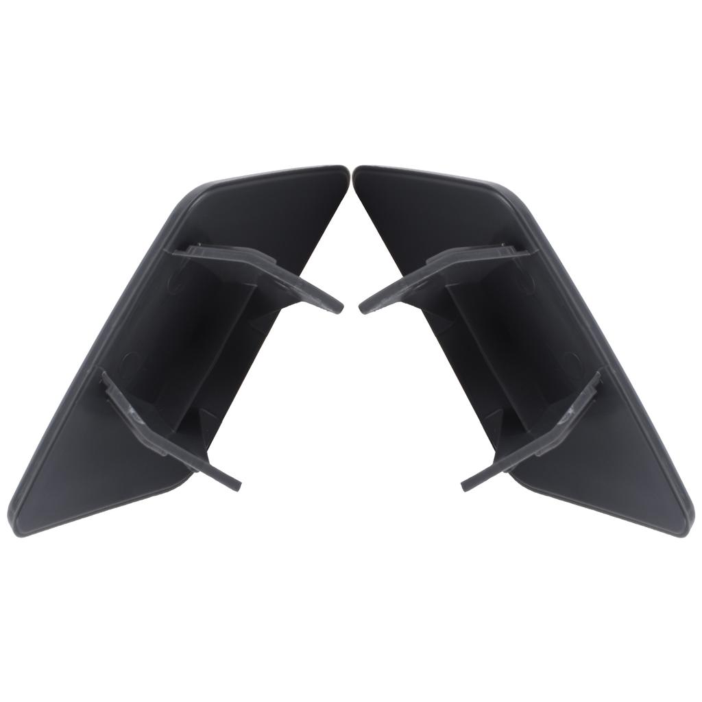 2pcs Bumper Headlight Washer Cover Lid Left Right 51112993585 51112993586 Fit for X1 E84 09‑12