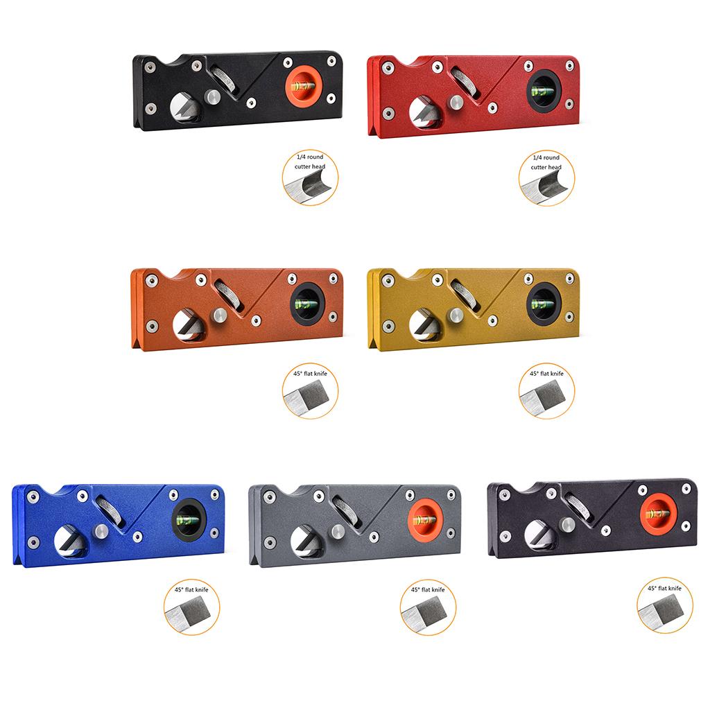Chamfer Plane for Wood, Professional Woodworking Edge Corner Flattening Tool