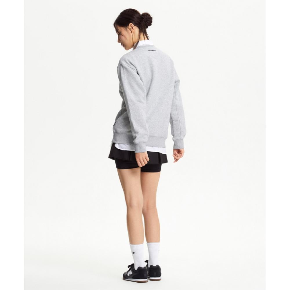 Nbnce41113 Uni Ess Classic Brushed Mikina Šedá