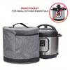 Air Fryer Cover Rice Cooker Protective Case Thickened Dustproof Cover with Carrying Handle and Pockets for Kitchen Appliance