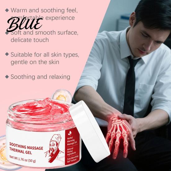 Warming Massage Cream 1/2Pcs Body Soothing Thermal Gel Natural Herbal Deep Gel Tissue Cream Firming & Smoothing Skin Moisturizer