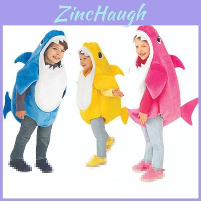 Cartoon Baby Shark Toddlers Kids Halloween Costume Fancy Dress Outfit Gifts