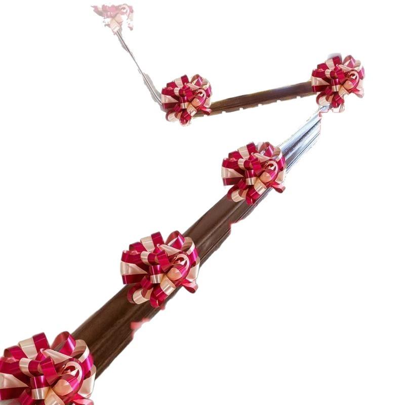 Wedding Stair Railing Decoration Set with Balloons and Flowers for Room Arrangement