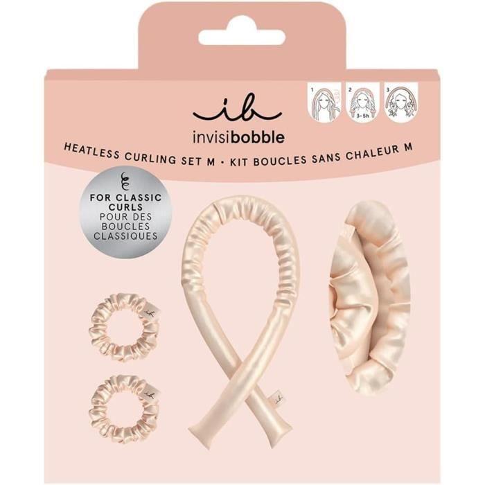 Boucleur À Cheveux - Invisibobble - Rose - Boucles Sans Chaleur - Confortable - Facile À Utiliser