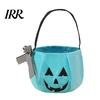 Porta caramelle ricamato Sacca zucca di Halloween per bambini, Borsa per dolcetto o scherzetto Decorazione festiva con manico, Secchiello riutilizzabile per snack Bomboniere per feste
