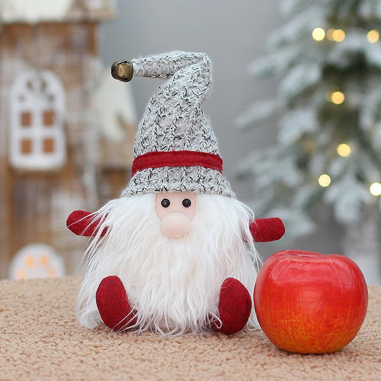 

Manufacturer wholesale Christmas new product creative new fabric boy apple bag candy gift bag Christmas gift