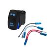 Blue Backlif Light Control Rocker Toggle Switch Button For UTV ARB Carling OFF ROAD
