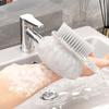 1 Stück Badekörperbürste Badezimmerartikel für das Badezimmer Duschschwamm mit langem Griff Peeling Schlammpeeling Doppelseitige Produkte Haushalt