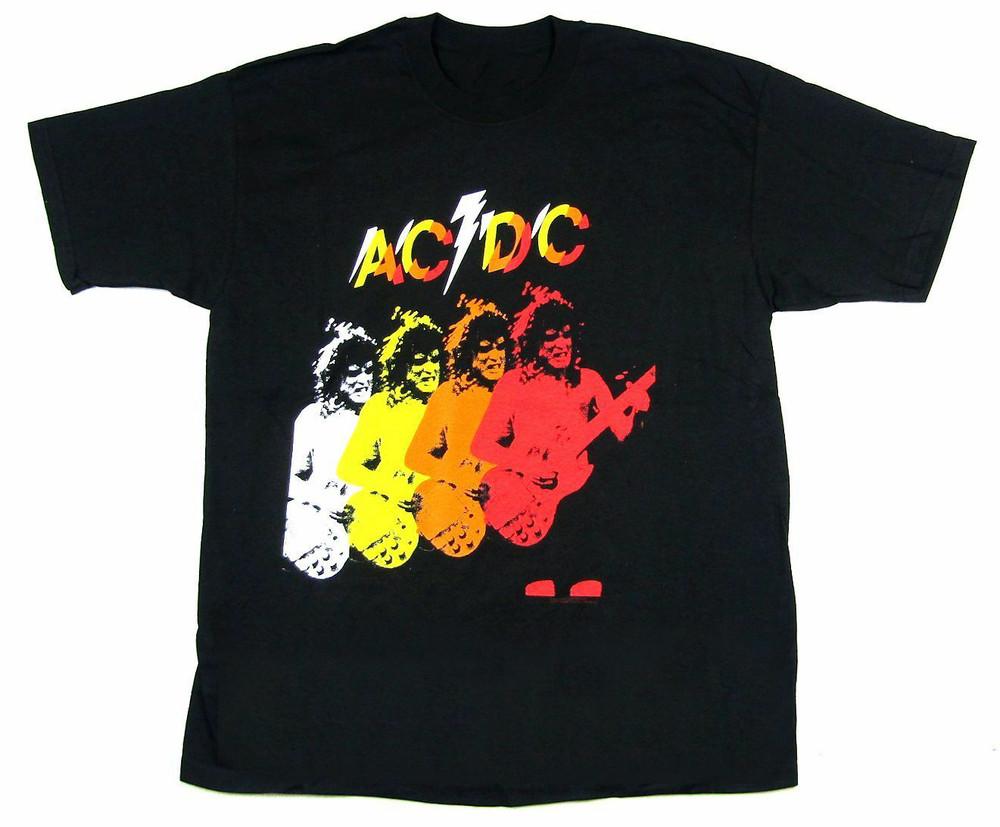 AC DC Powerage Мужская футболка Черная футболка Все размеры от S до 5XL 16 Унисекс Футболка S