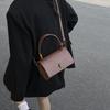 2025 Retro Minimalist One-Shoulder Crossbody Handbag - Trendy Niche Design Women's Bag