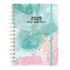 140 Pages 2025 Agenda Planner Notebook Floral Business Notebook 12 Months Planner Notebook  Office