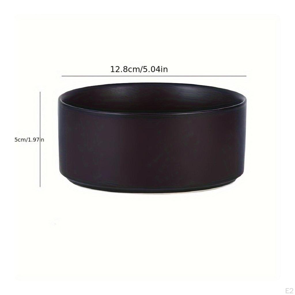 Ceramic Cat Bowls with Stand That Is Easy To Clean Double Pet Bowl Set Reduces Neck Strain